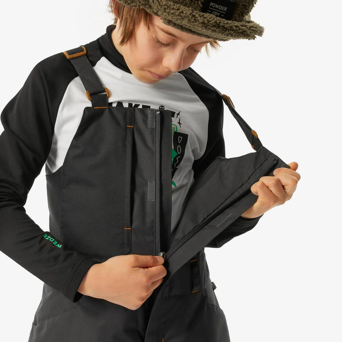 TRAJE SKI Y SNOWBOARD IMPERMEABLE NIÑO RESISTENTE 500 - Image 4