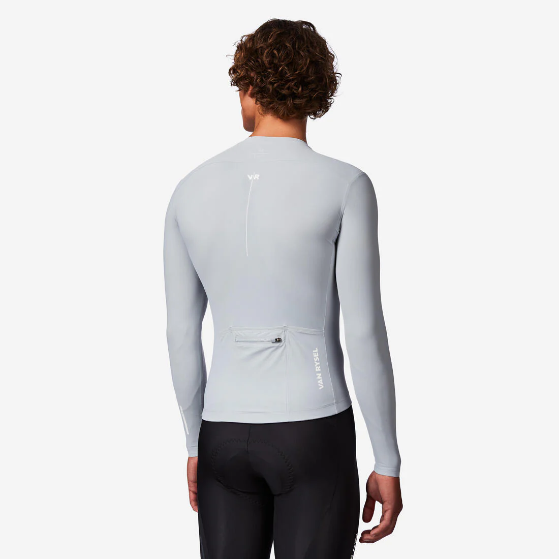 TRICOTA CICLISMO RUTA UNISEX RCR-R 2 LIGHT - ANTI-UV GRIS - Image 4