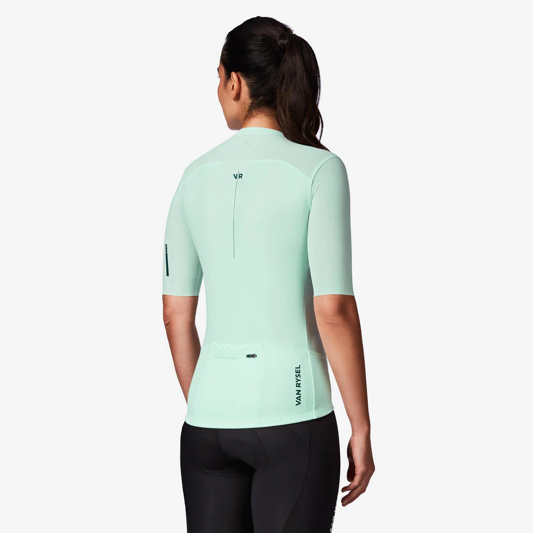 TRICOTA CICLISMO RUTA UNISEX RCR-R 2 - MANGA CORTA VERANO MORADA - Image 11