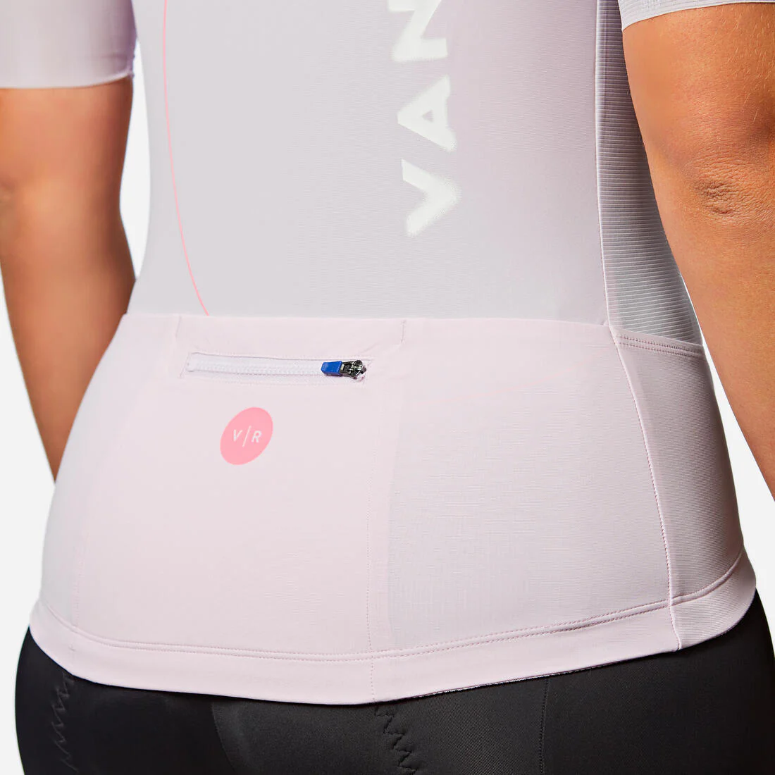 TRICOTA CICLISMO RUTA UNISEX RCR-R 2 - MANGA CORTA VERANO MORADA - Image 12