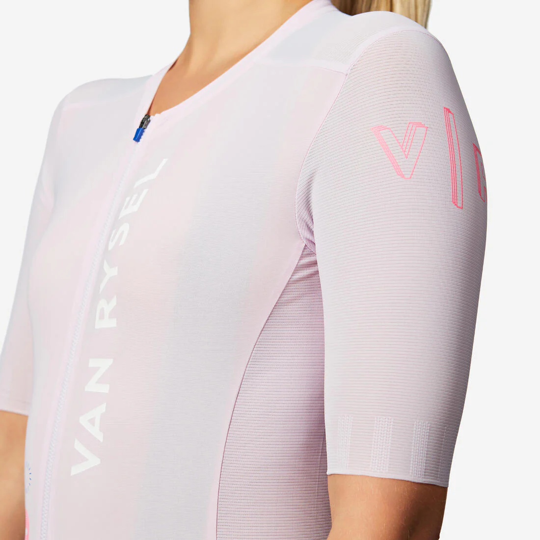 TRICOTA CICLISMO RUTA UNISEX RCR-R 2 - MANGA CORTA VERANO MORADA - Image 23
