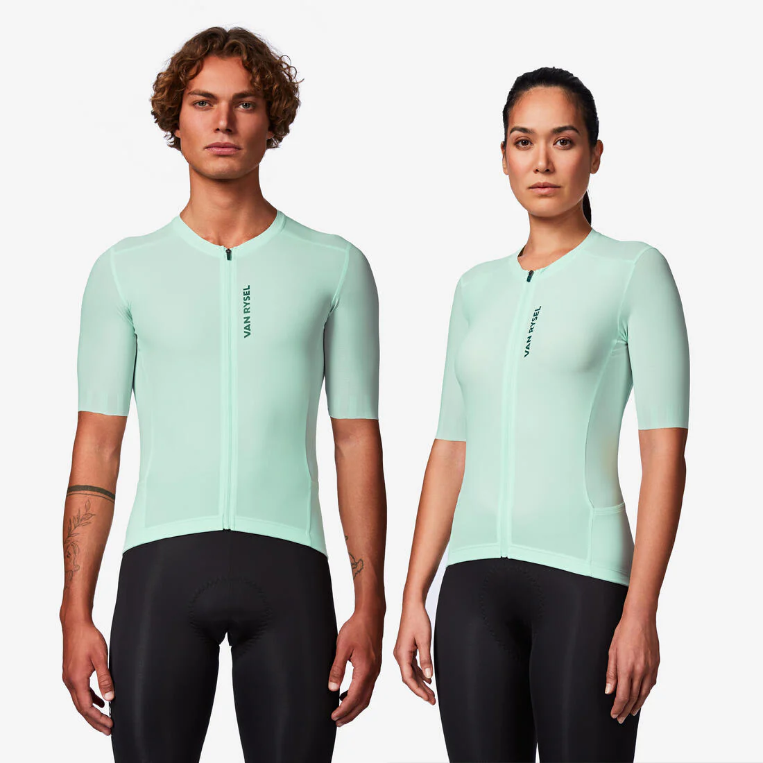 TRICOTA CICLISMO RUTA UNISEX RCR-R 2 - MANGA CORTA VERANO MORADA - Image 3