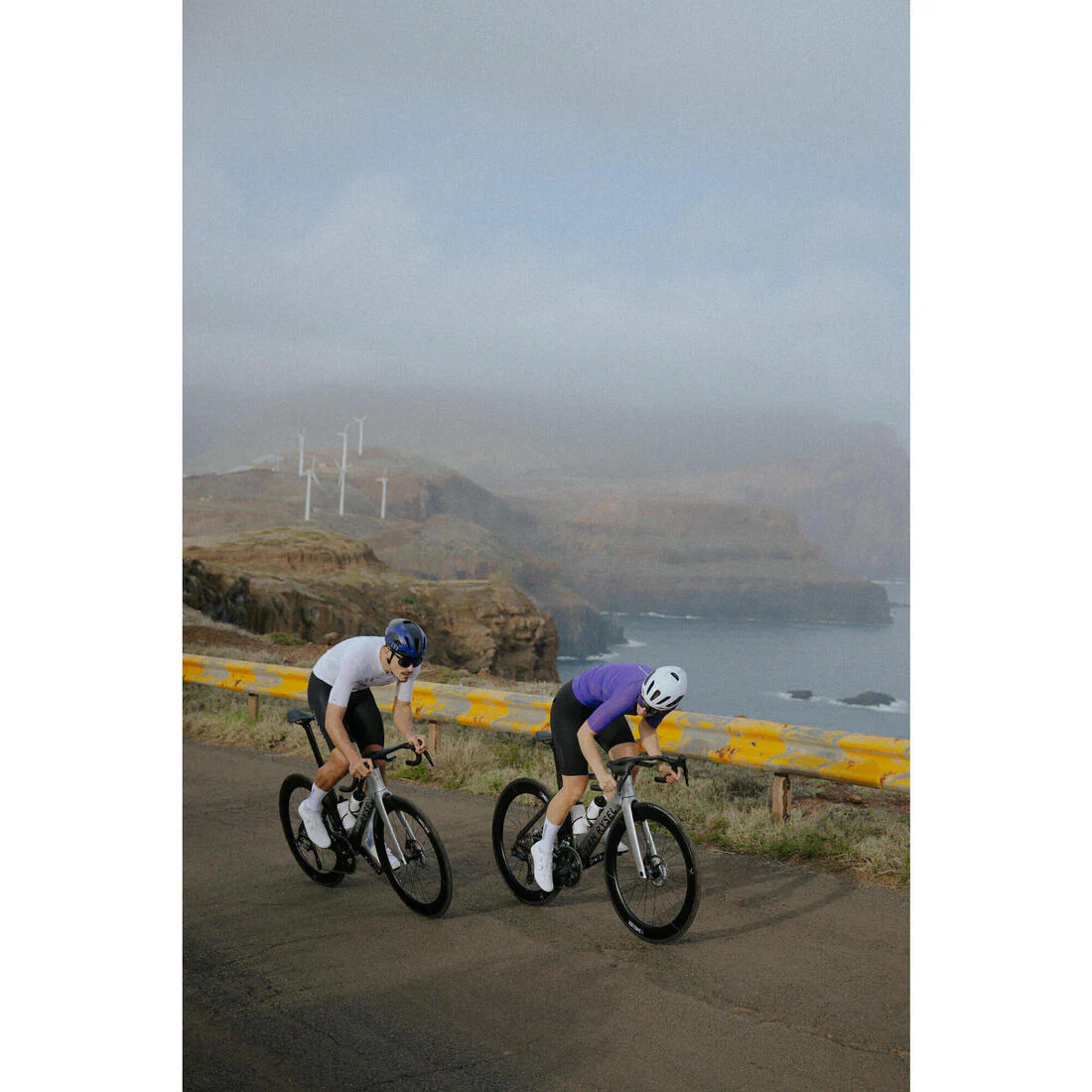 TRICOTA CICLISMO RUTA UNISEX RCR-R 2 - MANGA CORTA VERANO MORADA - Image 36