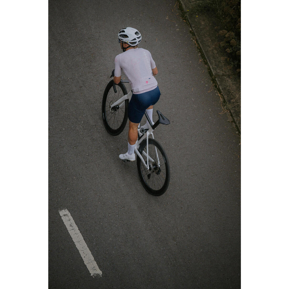 TRICOTA CICLISMO RUTA UNISEX RCR-R 2 - MANGA CORTA VERANO MORADA - Image 40