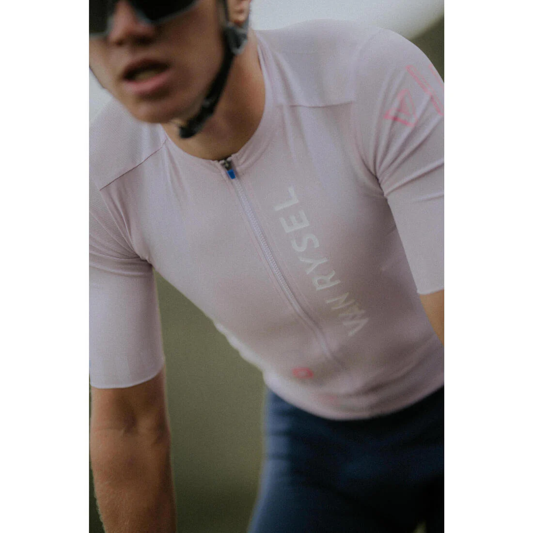 TRICOTA CICLISMO RUTA UNISEX RCR-R 2 - MANGA CORTA VERANO MORADA - Image 42