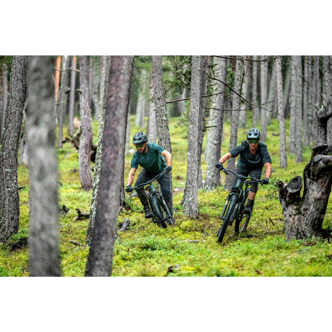 TRICOTA CICLISMO MTB HOMBRE CARGO MANGA CORTA CAFÉ - Image 15