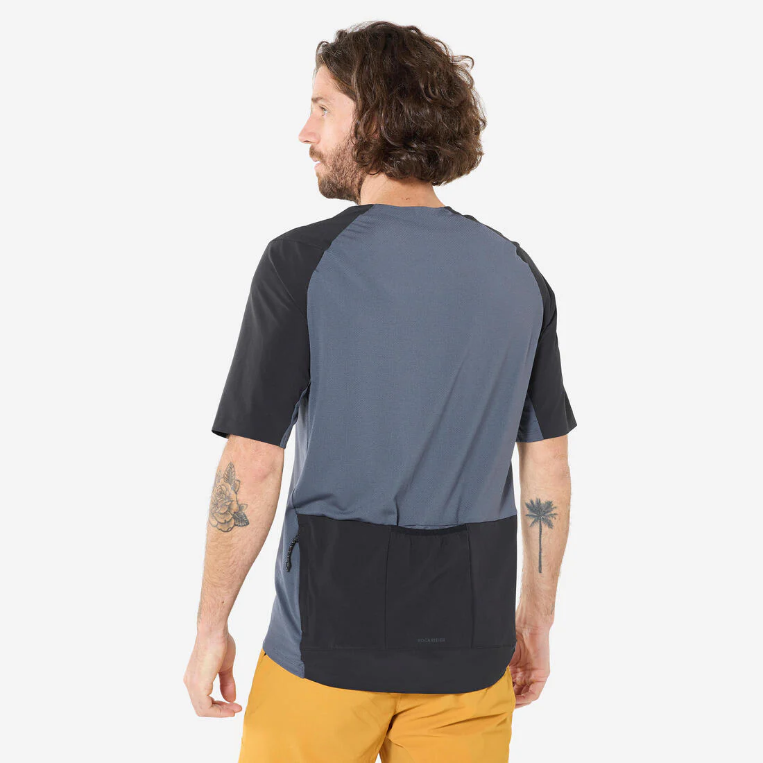 TRICOTA CICLISMO MTB HOMBRE CARGO MANGA CORTA CAFÉ - Image 6