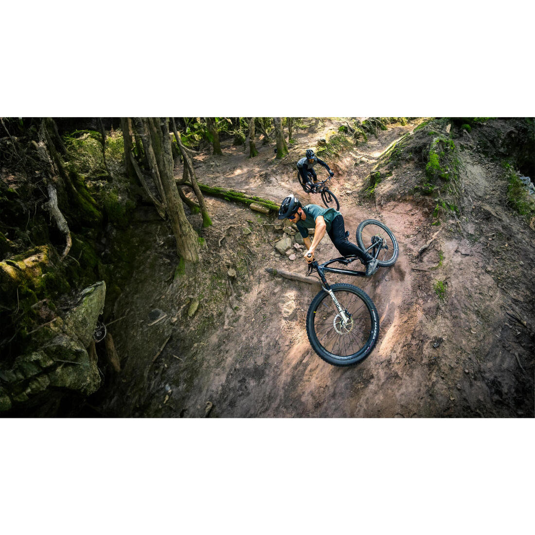 TRICOTA CICLISMO MTB EXPL100 HOMBRE MANGA CORTA VERDE - Image 9