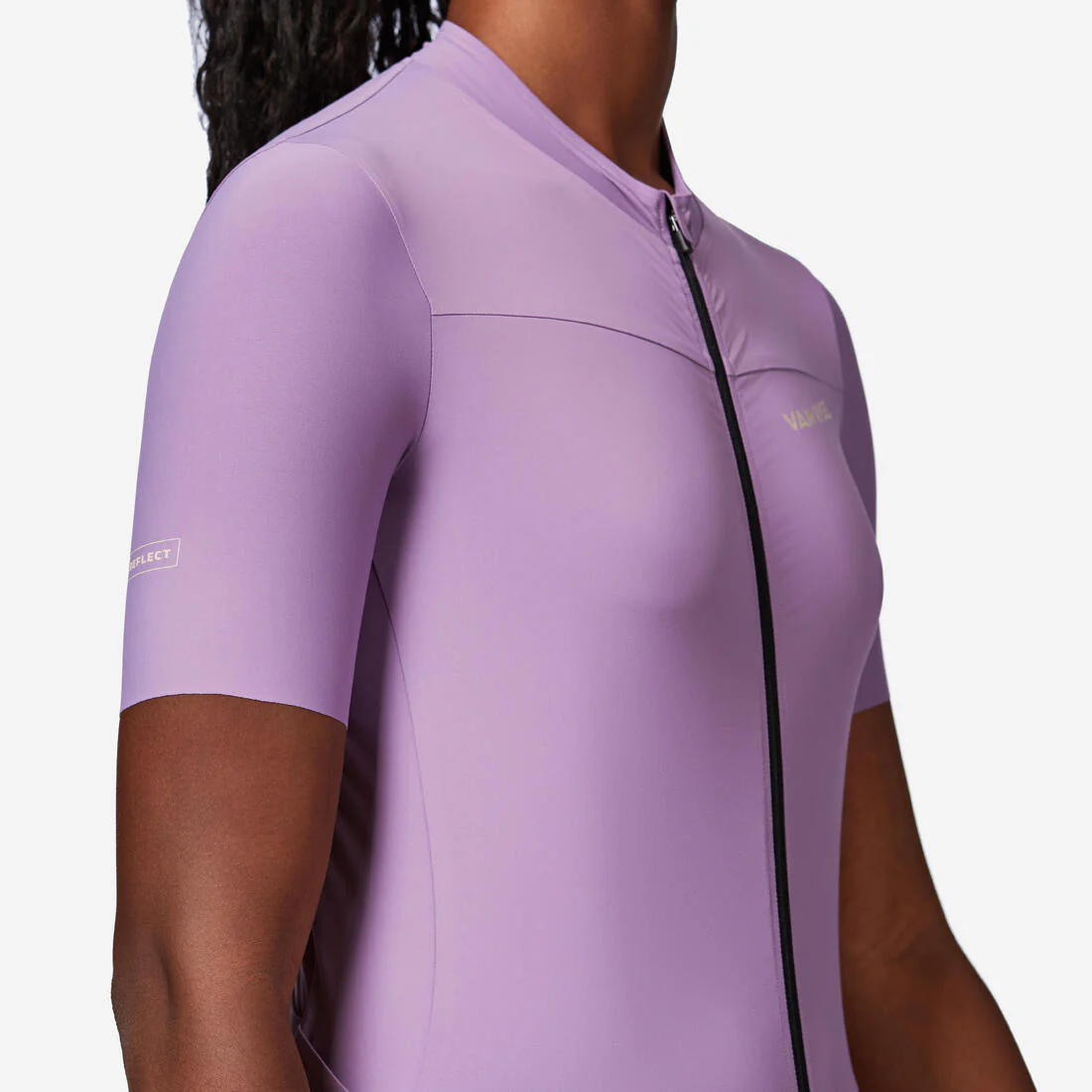 TRICOTA CICLISMO RUTA MUJER EDR 2 - CORTE AJUSTADO CELESTE - Image 25