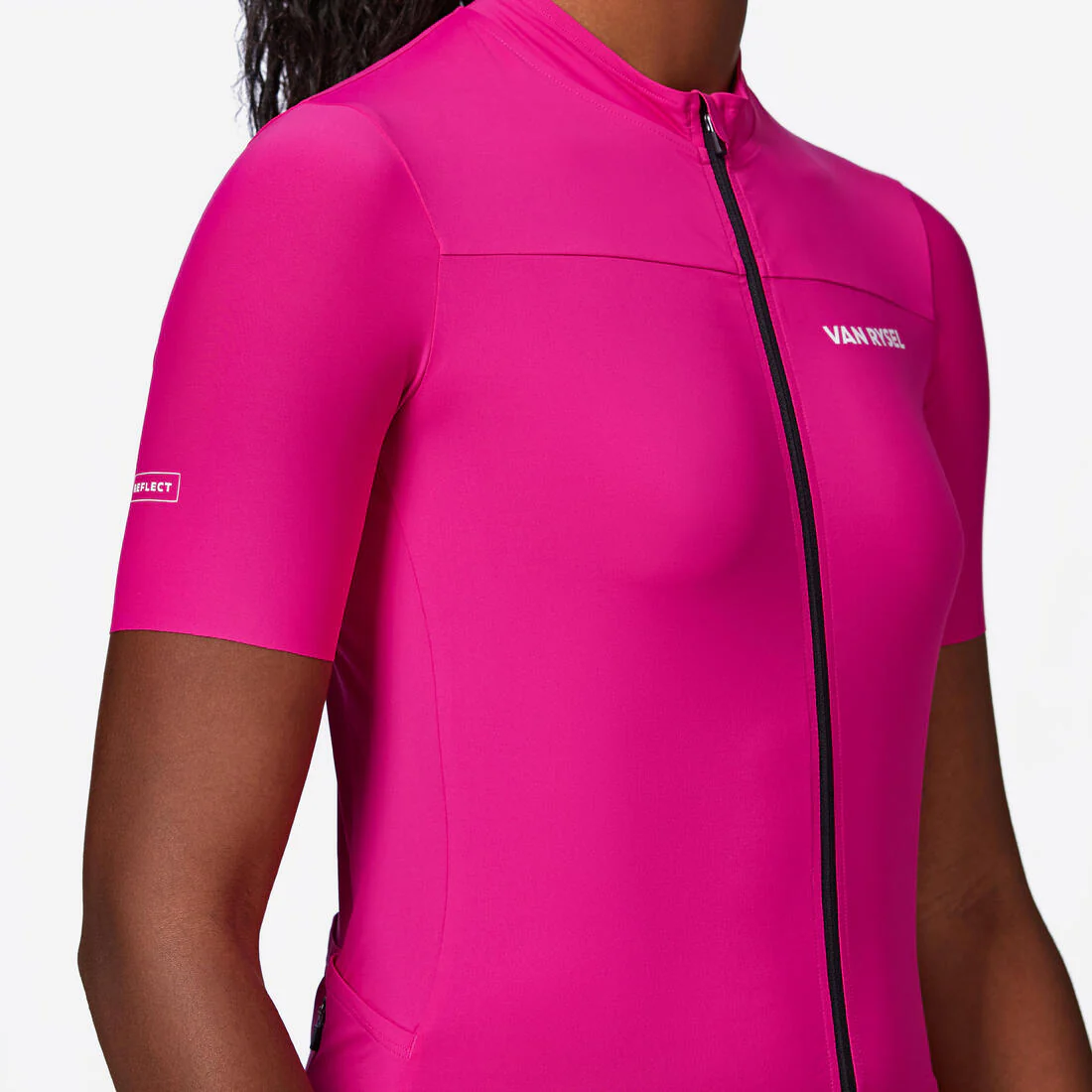 TRICOTA CICLISMO RUTA MUJER EDR 2 - CORTE AJUSTADO CELESTE - Image 27