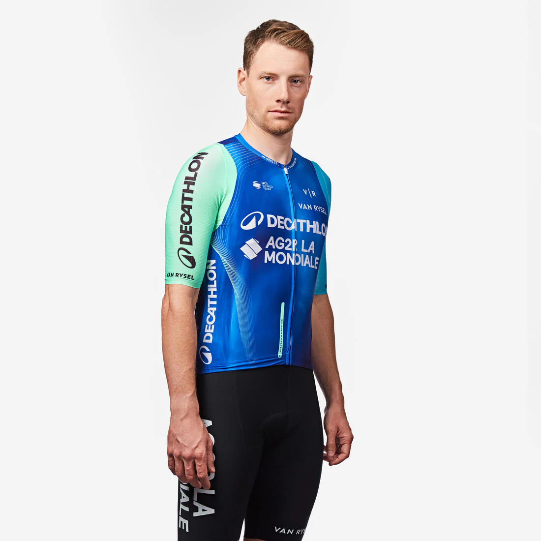 TRICOTA CICLISMO RUTA RCR PRO OFICIAL DECATHLON AG2R LA MONDIALE - Image 3