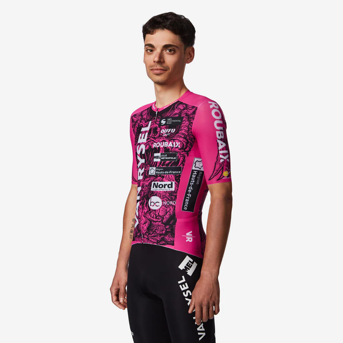 TRICOTA CICLISMO RUTA RCR-R VAN RYSEL ROUBAIX RÉPLICA - Image 9