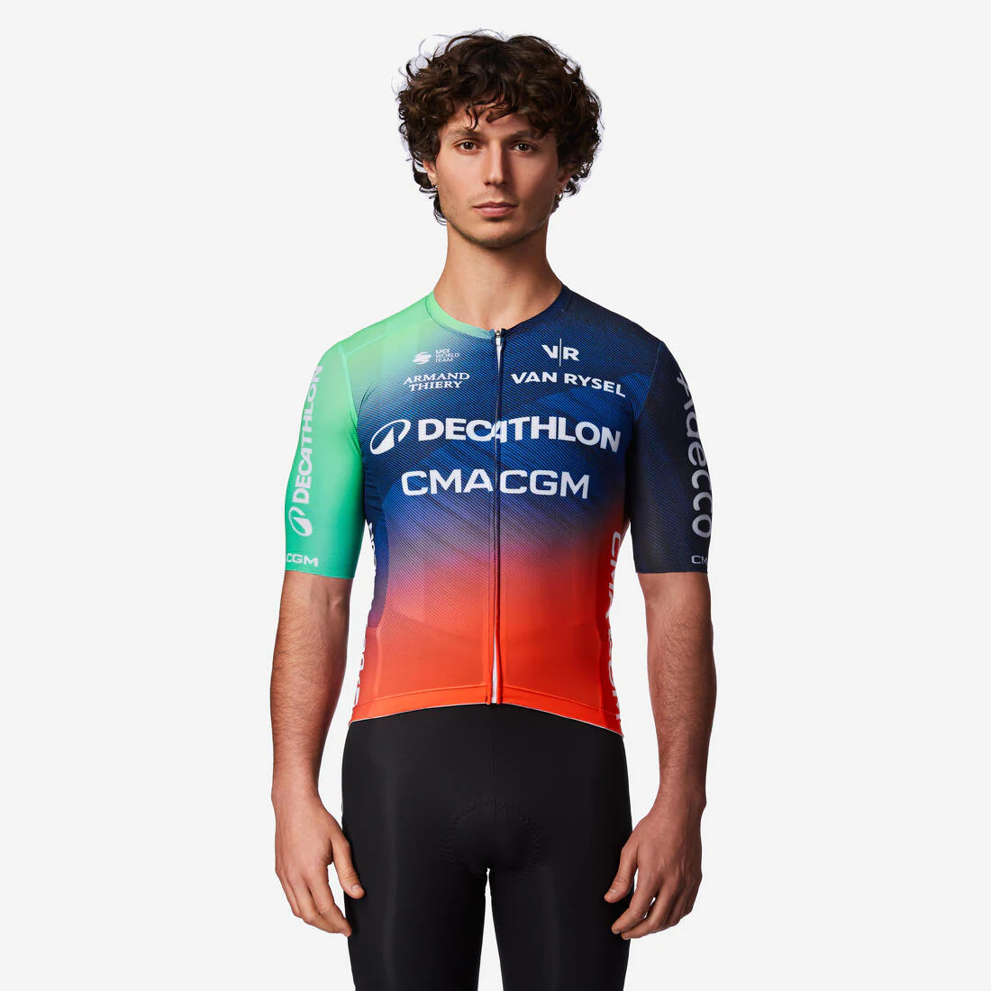 TRICOTA CICLISMO RUTA RCR-R DECATHLON CMA CGM RÉPLICA - Image 2
