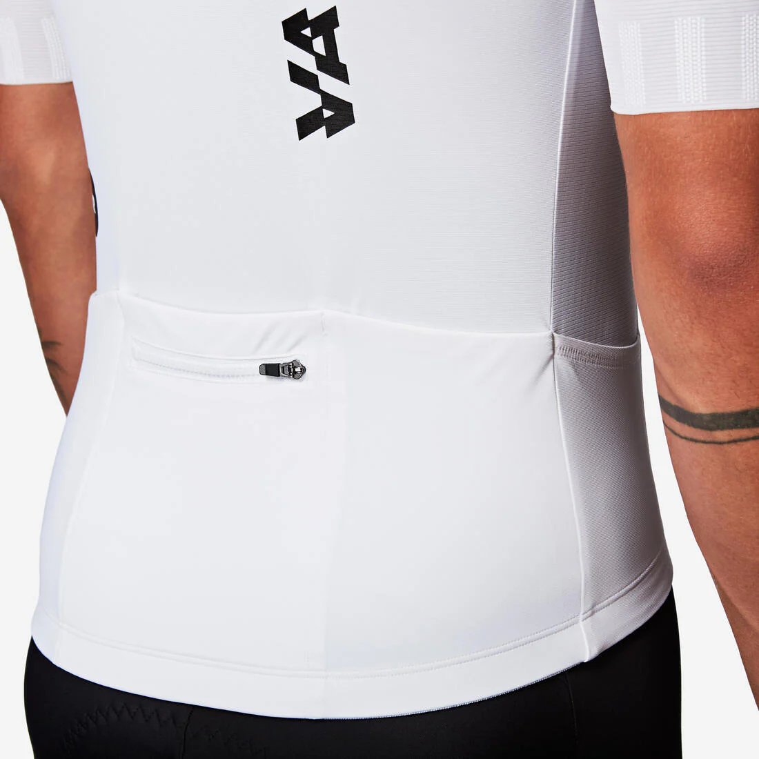 TRICOTA CICLISMO RUTA UNISEX RACER 2 ADULTO MANGA CORTA VERANO NEGRA - Image 13