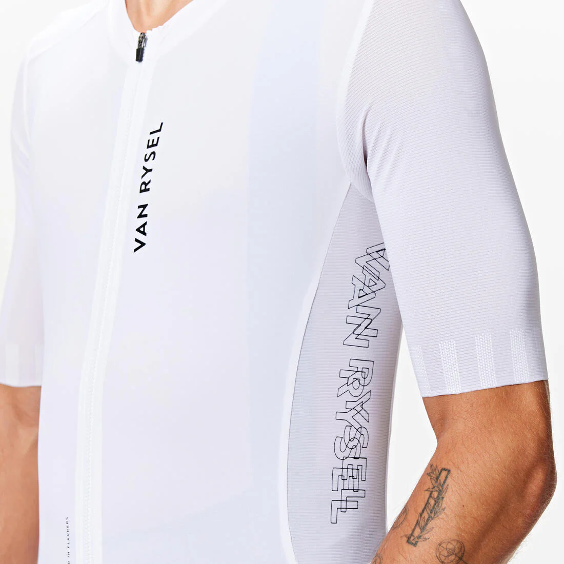 TRICOTA CICLISMO RUTA UNISEX RACER 2 ADULTO MANGA CORTA VERANO NEGRA - Image 17
