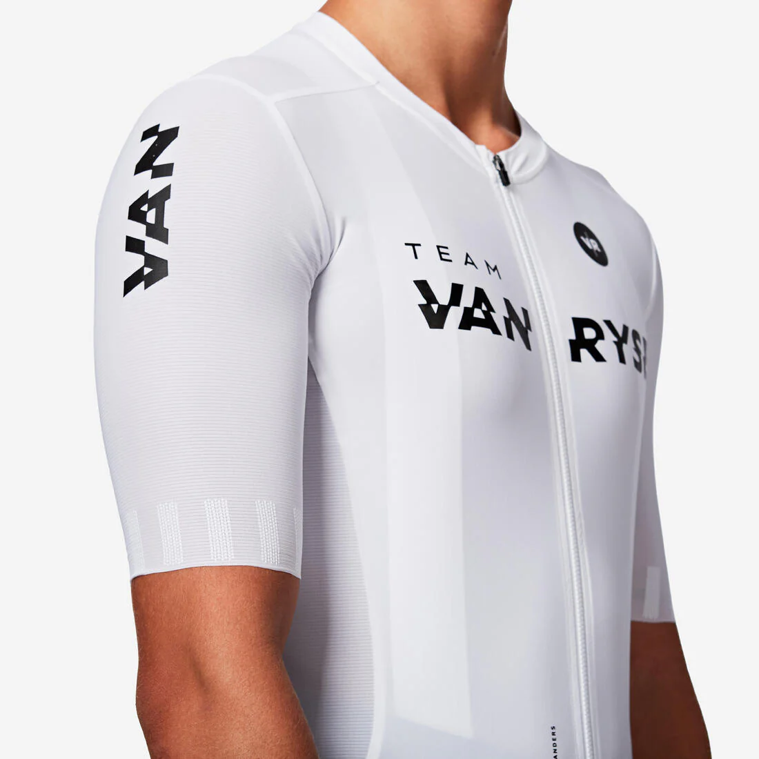 TRICOTA CICLISMO RUTA UNISEX RACER 2 ADULTO MANGA CORTA VERANO NEGRA - Image 23