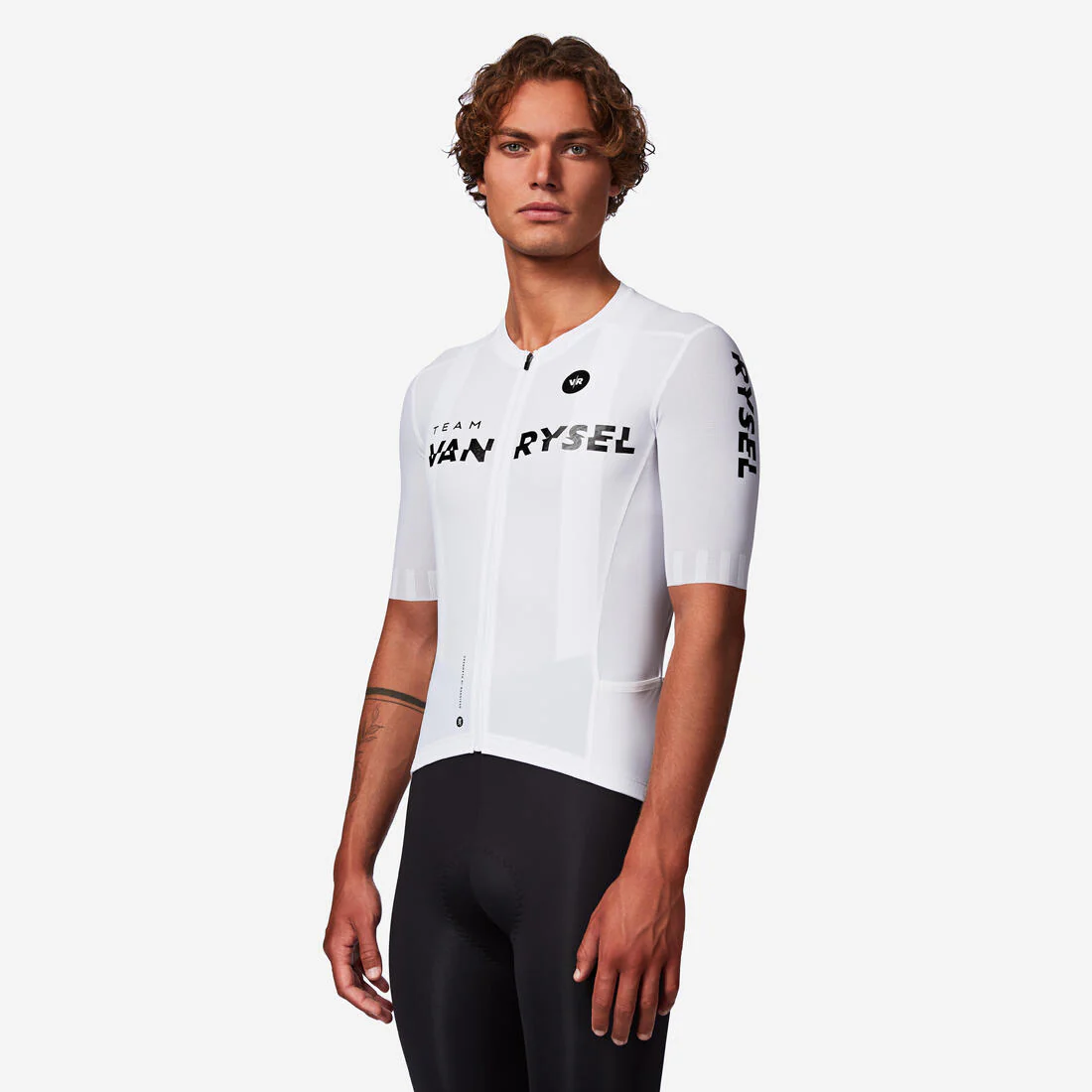 TRICOTA CICLISMO RUTA UNISEX RACER 2 ADULTO MANGA CORTA VERANO NEGRA - Image 27