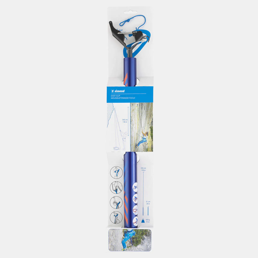 VARA DE ESCALADA EASY CLIP SIMOND - Image 8