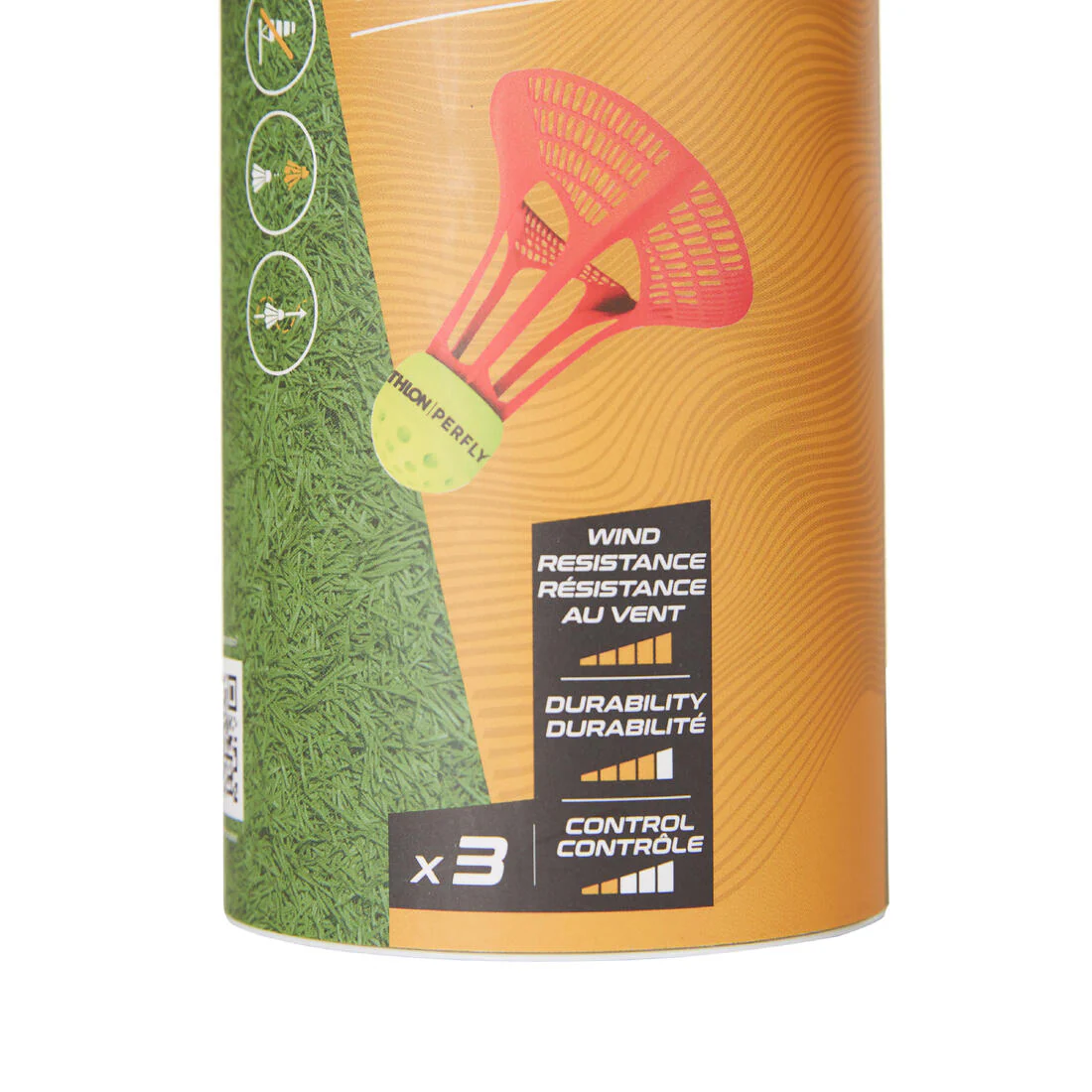 VOLANTE BÁDMINTON PSC 930 x3 AIR SHUTTLE OUTDOOR - Image 7