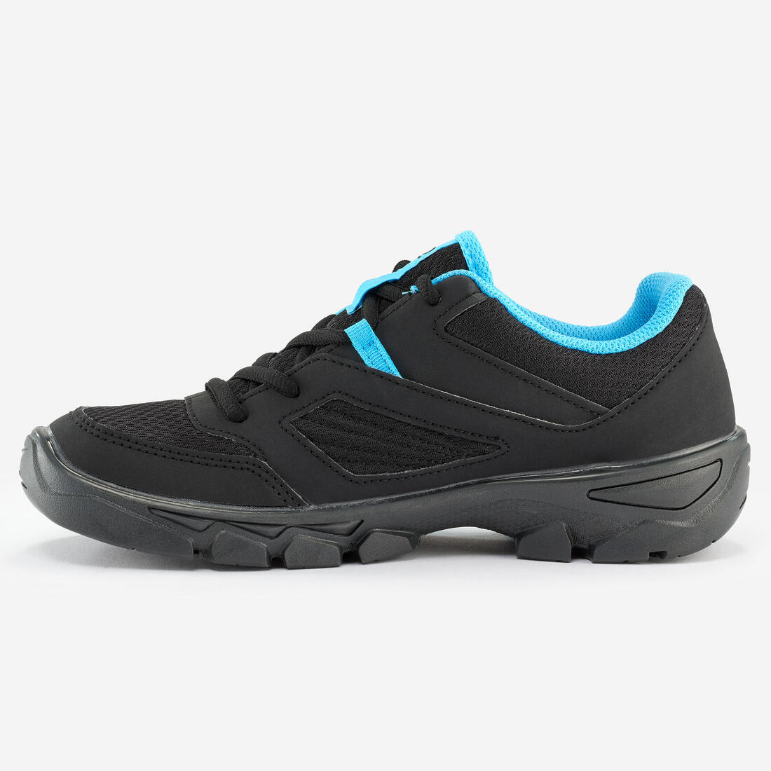 ZAPATILLA DE SENDERISMO NIÑOS CON CORDONES - NH100 NEGRO- 35 A 38 - Image 5