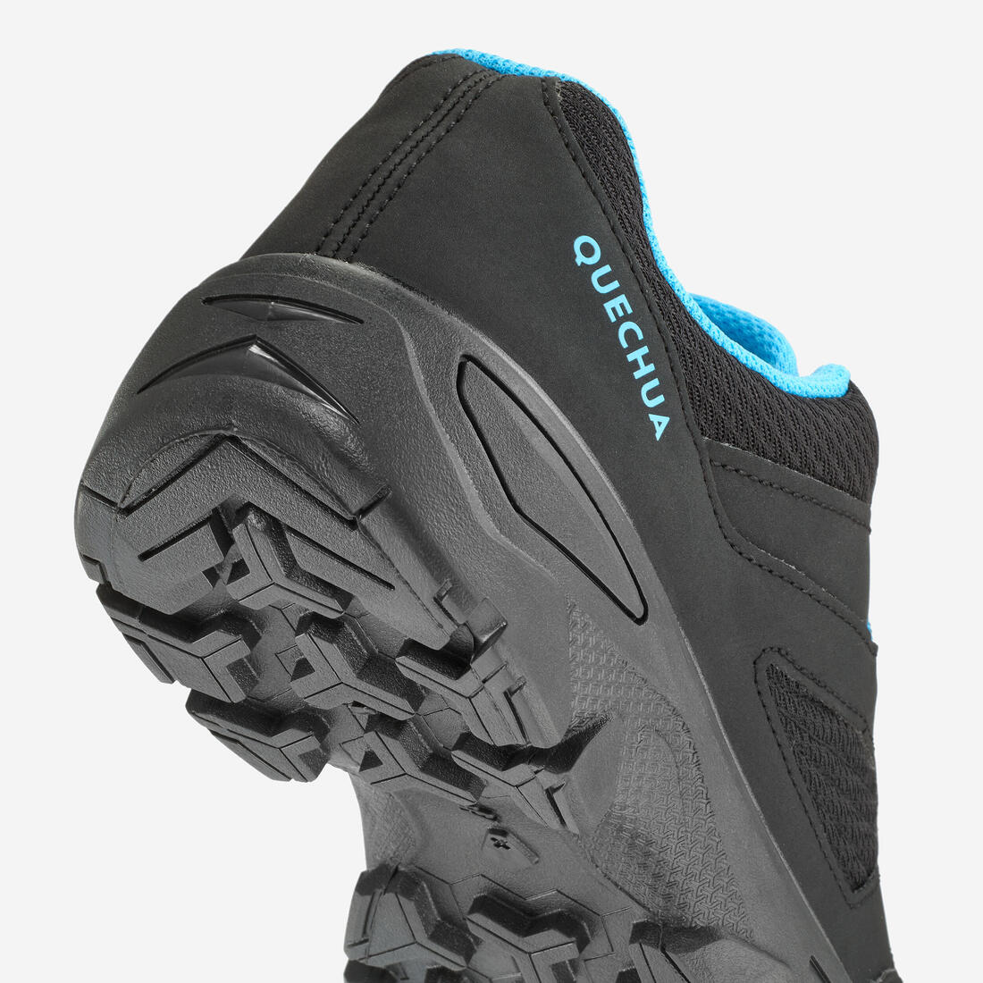 ZAPATILLA DE SENDERISMO NIÑOS CON CORDONES - NH100 NEGRO- 35 A 38 - Image 7