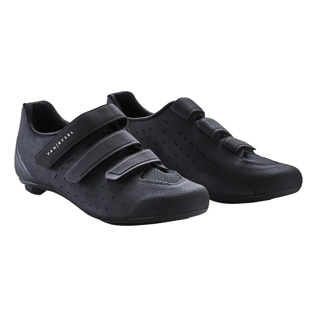 ZAPATILLAS CICLISMO RUTA VAN RYSEL ROAD100 NEGRA - Image 7