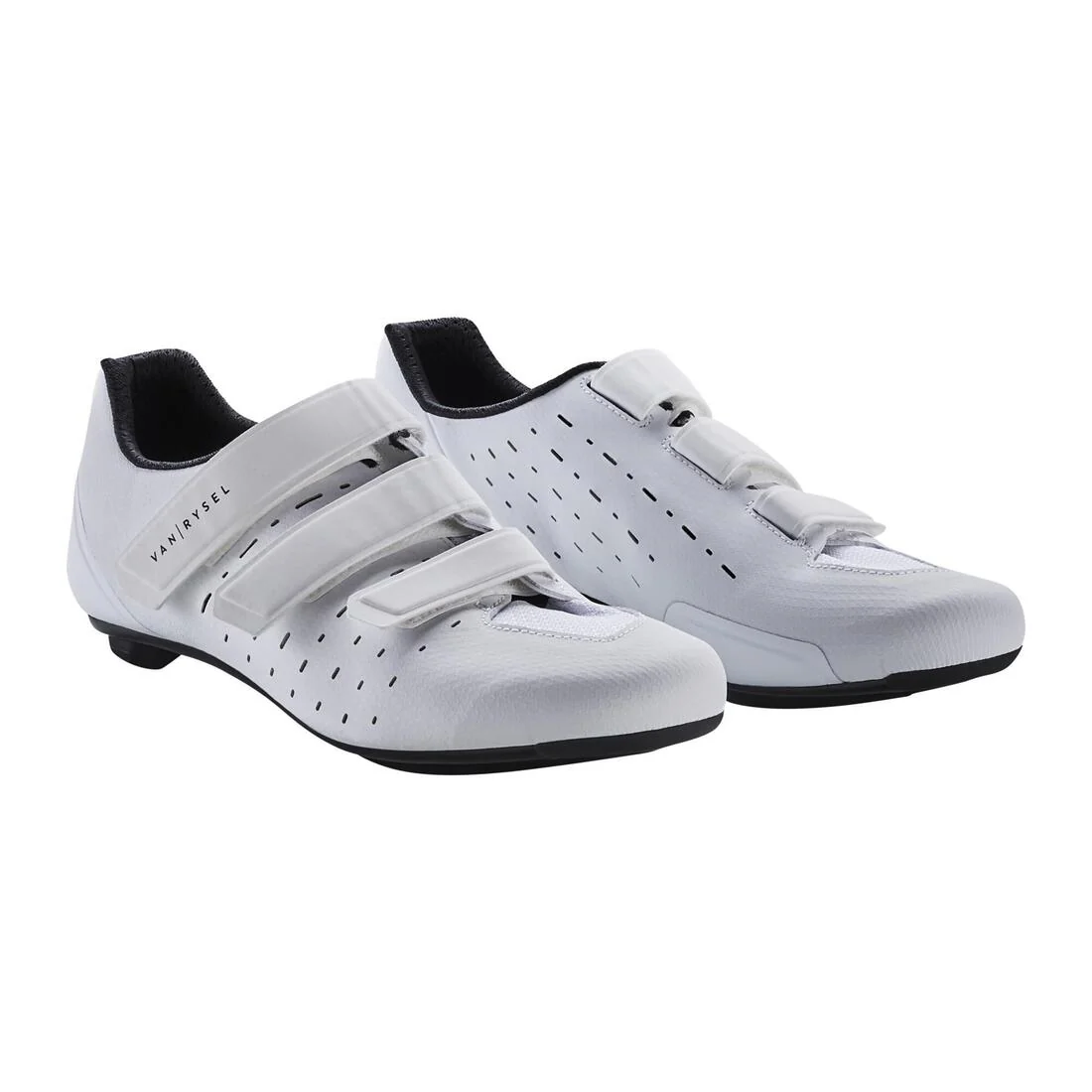 ZAPATILLAS CICLISMO RUTA VAN RYSEL ROAD100 NEGRA - Image 9
