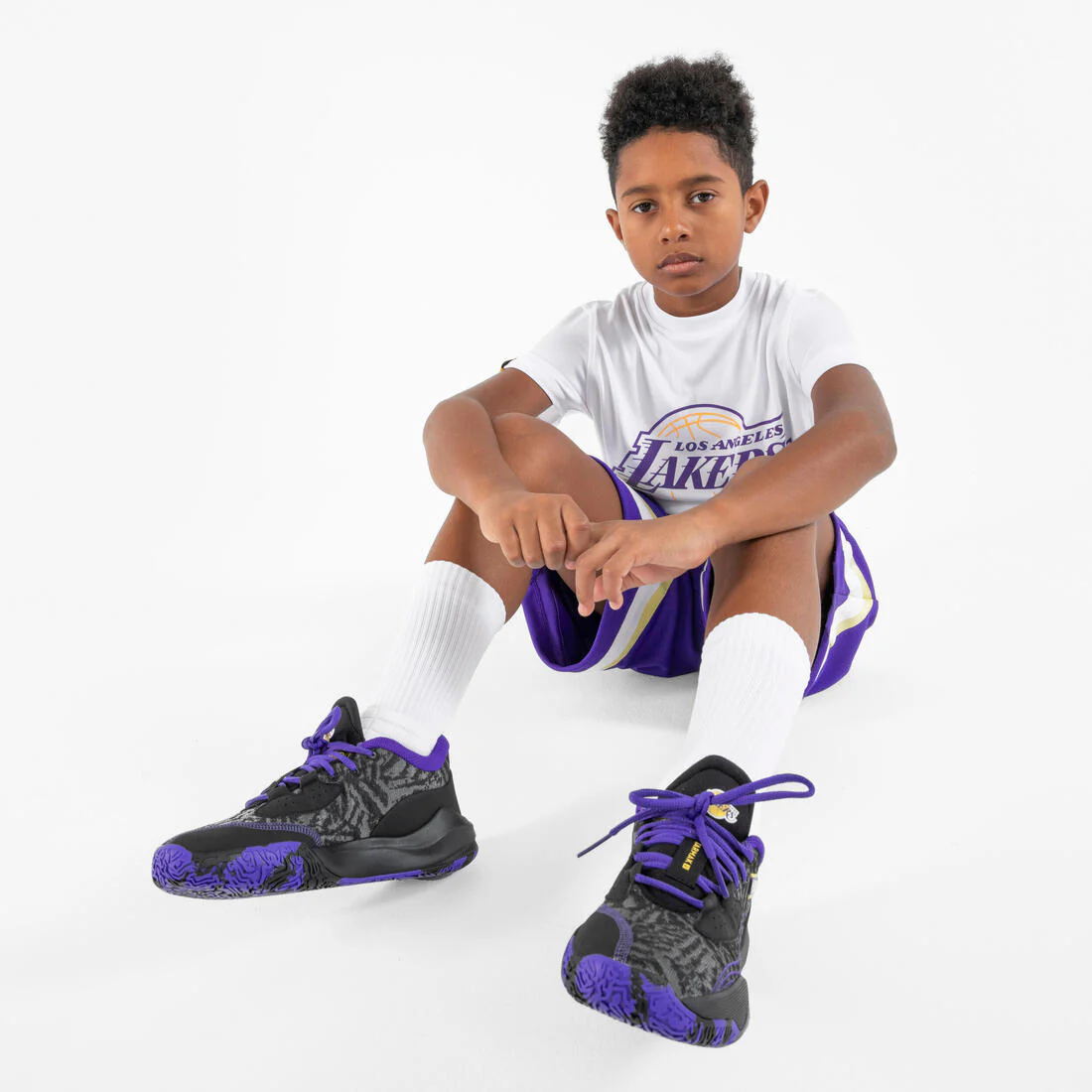 ZAPATILLAS DE BÁSQUETBOL NBA LAKERS NIÑO FAST 900 LOW-1 - Image 9