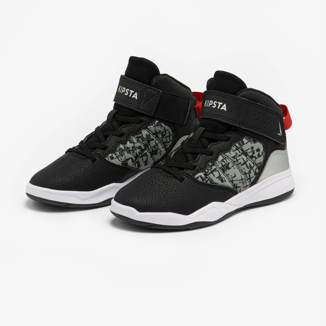 ZAPATILLAS DE BÁSQUETBOL NIÑO PRINCIPIANTE SE100 NEGRO - Image 3