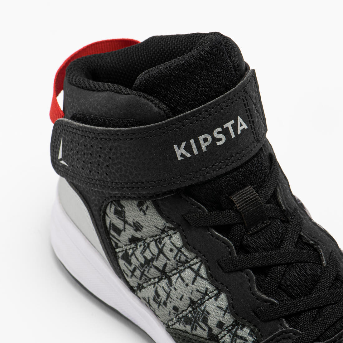 ZAPATILLAS DE BÁSQUETBOL NIÑO PRINCIPIANTE SE100 NEGRO - Image 4