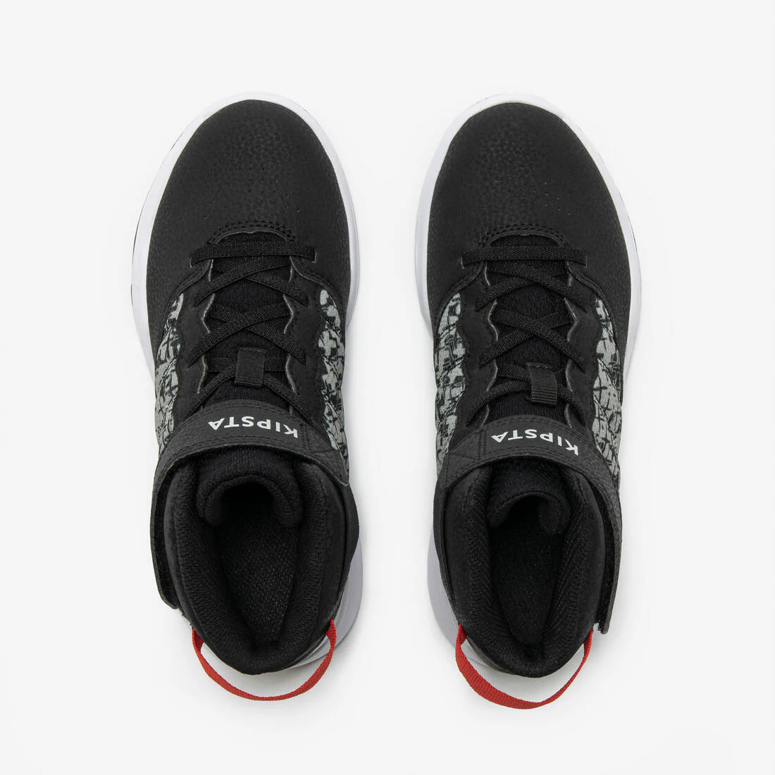 ZAPATILLAS DE BÁSQUETBOL NIÑO PRINCIPIANTE SE100 NEGRO - Image 5