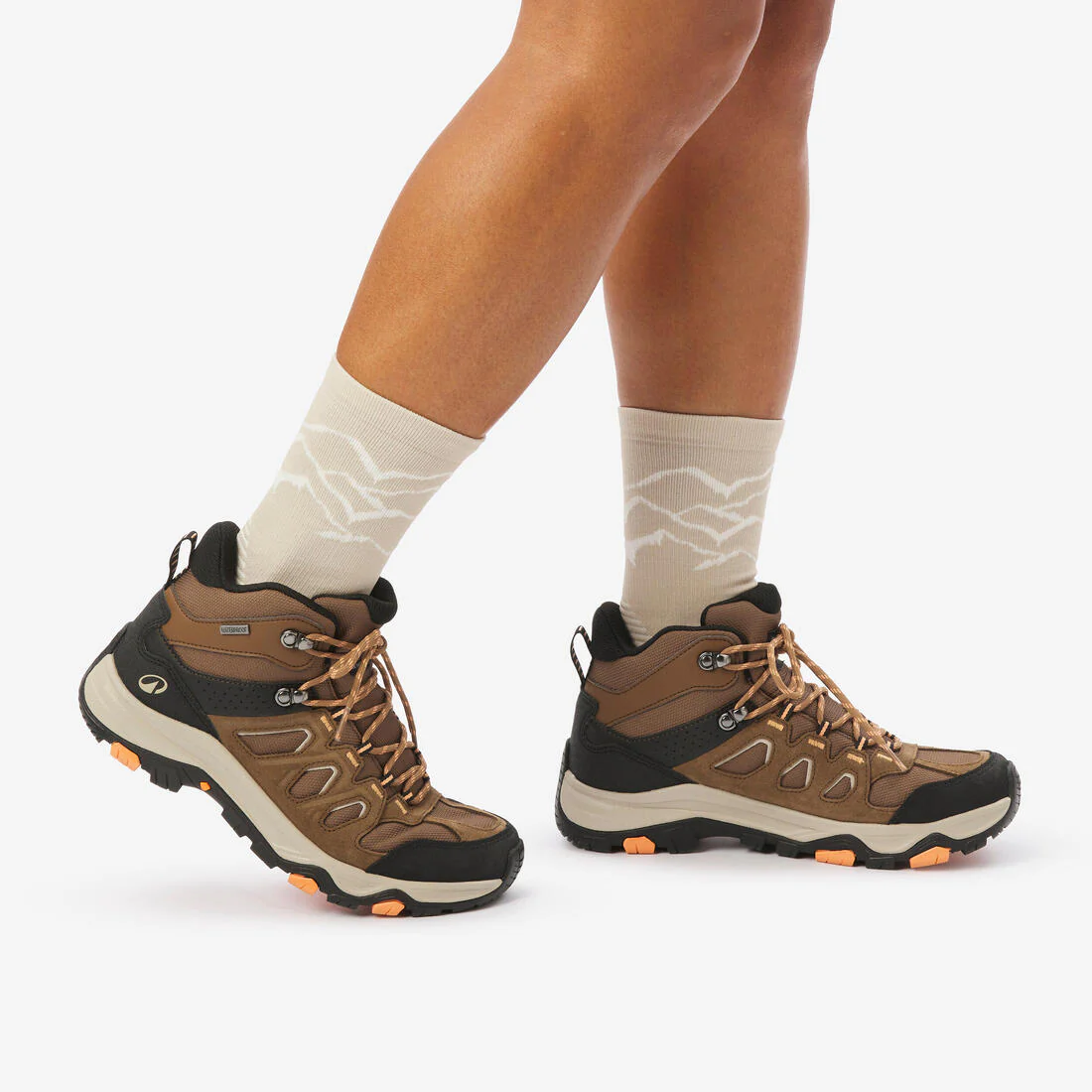 ZAPATILLAS DE SENDERISMO CAÑA ALTA MUJER MH500 - Image 14