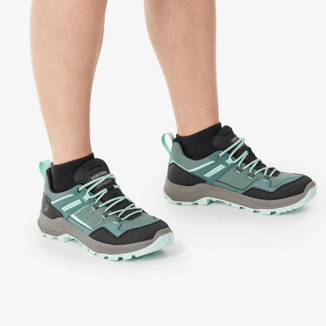 ZAPATILLAS DE SENDERISMO IMPERMEABLES MUJER MH100 - Image 10