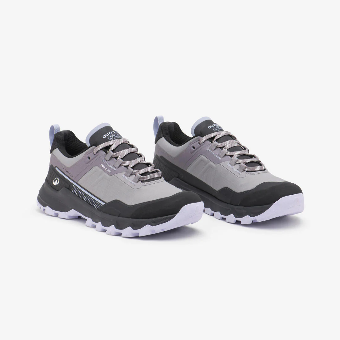 ZAPATILLAS DE SENDERISMO IMPERMEABLES MUJER MH500 LIGHT - Image 2