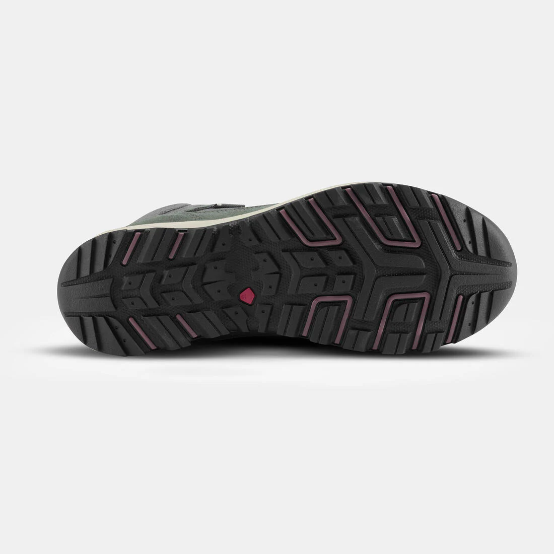 ZAPATILLAS IMPERMEABLES DE SENDERISMO MUJER NH500 MID CUERO - Image 5