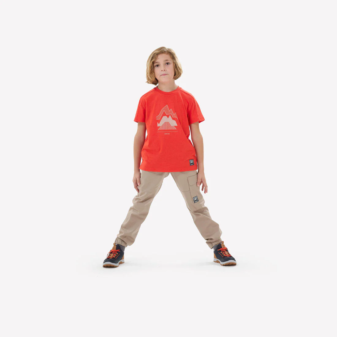 ZAPATILLAS DE SENDERISMO NIÑOS CAÑA BAJA CON CORDONES NH500 LOW AZUL - Image 10