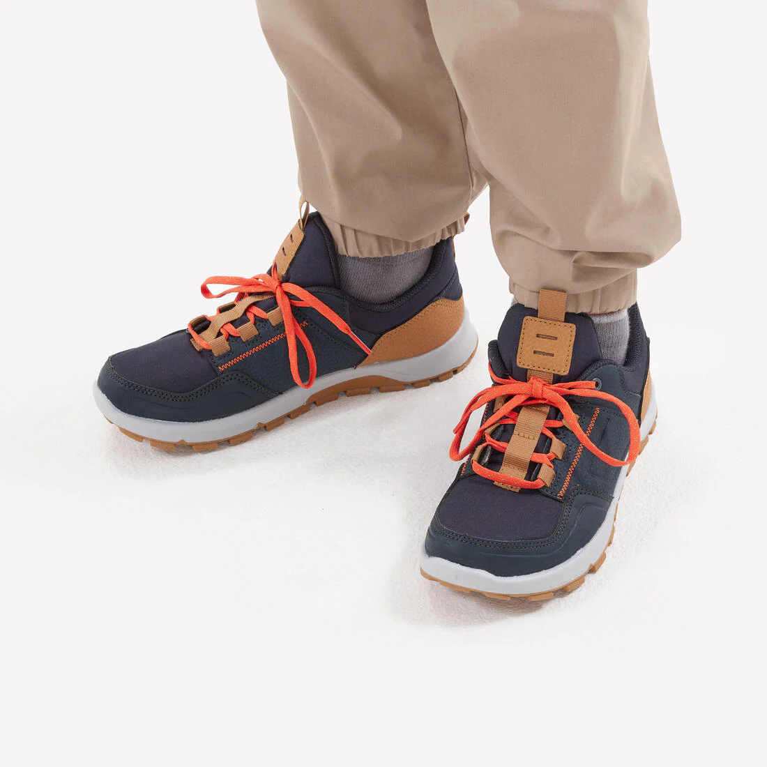 ZAPATILLAS DE SENDERISMO NIÑOS CAÑA BAJA CON CORDONES NH500 LOW AZUL - Image 6