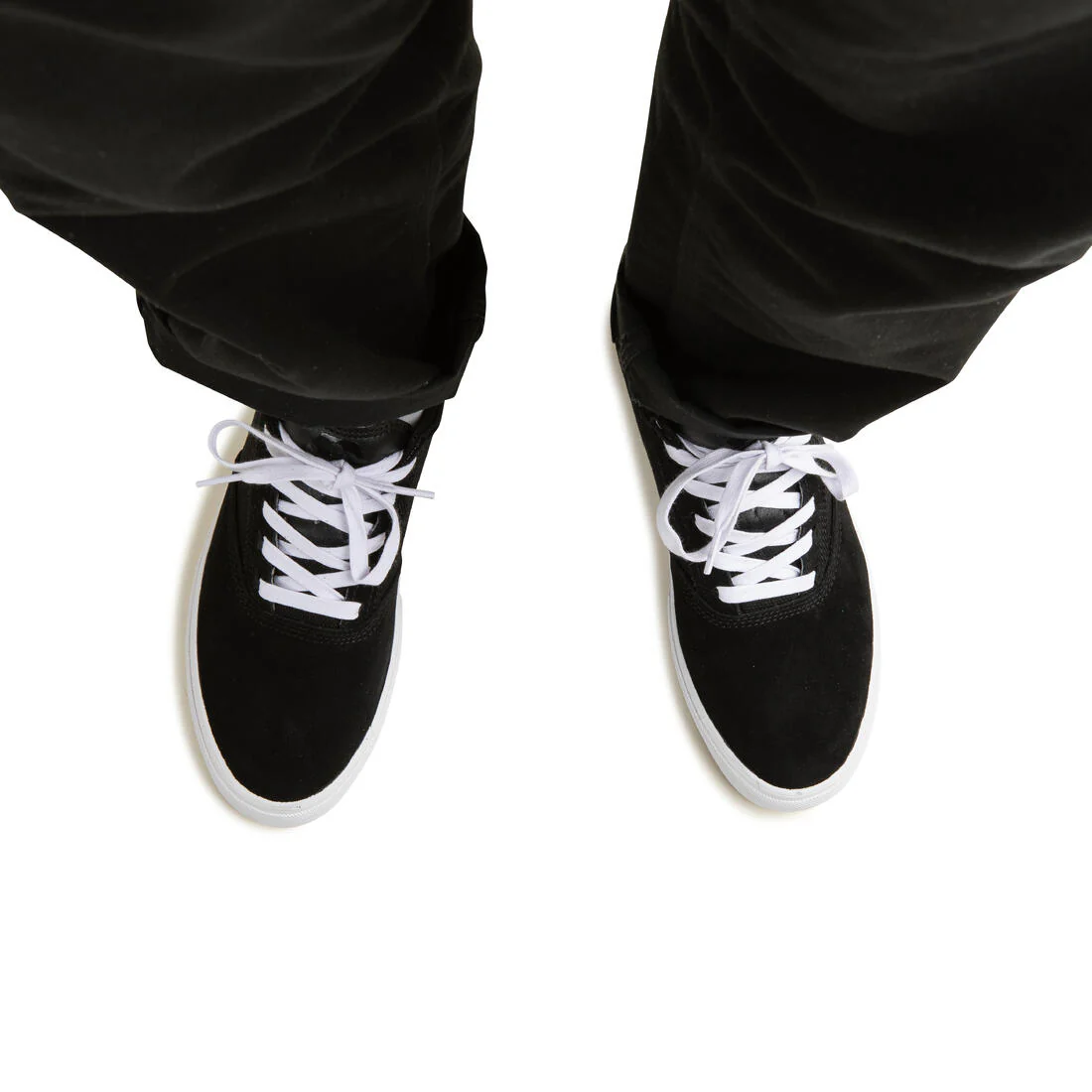 ZAPATILLAS DE SKATE VULCANIZADAS NEGRO/BLANCO VULCA500 - Image 9