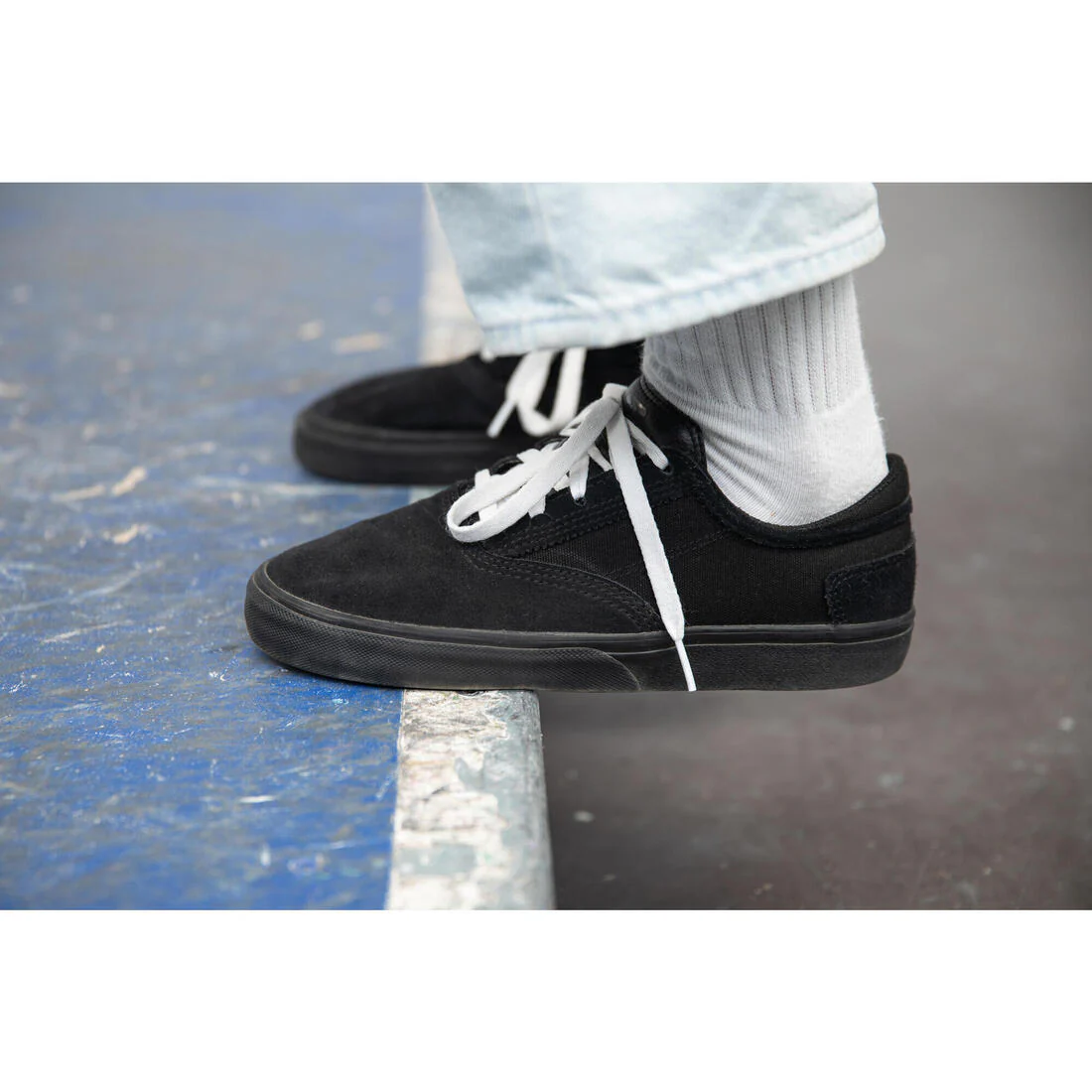 ZAPATILLAS DE SKATE VULCANIZADAS NEGRO/BLANCO VULCA500 - Image 92