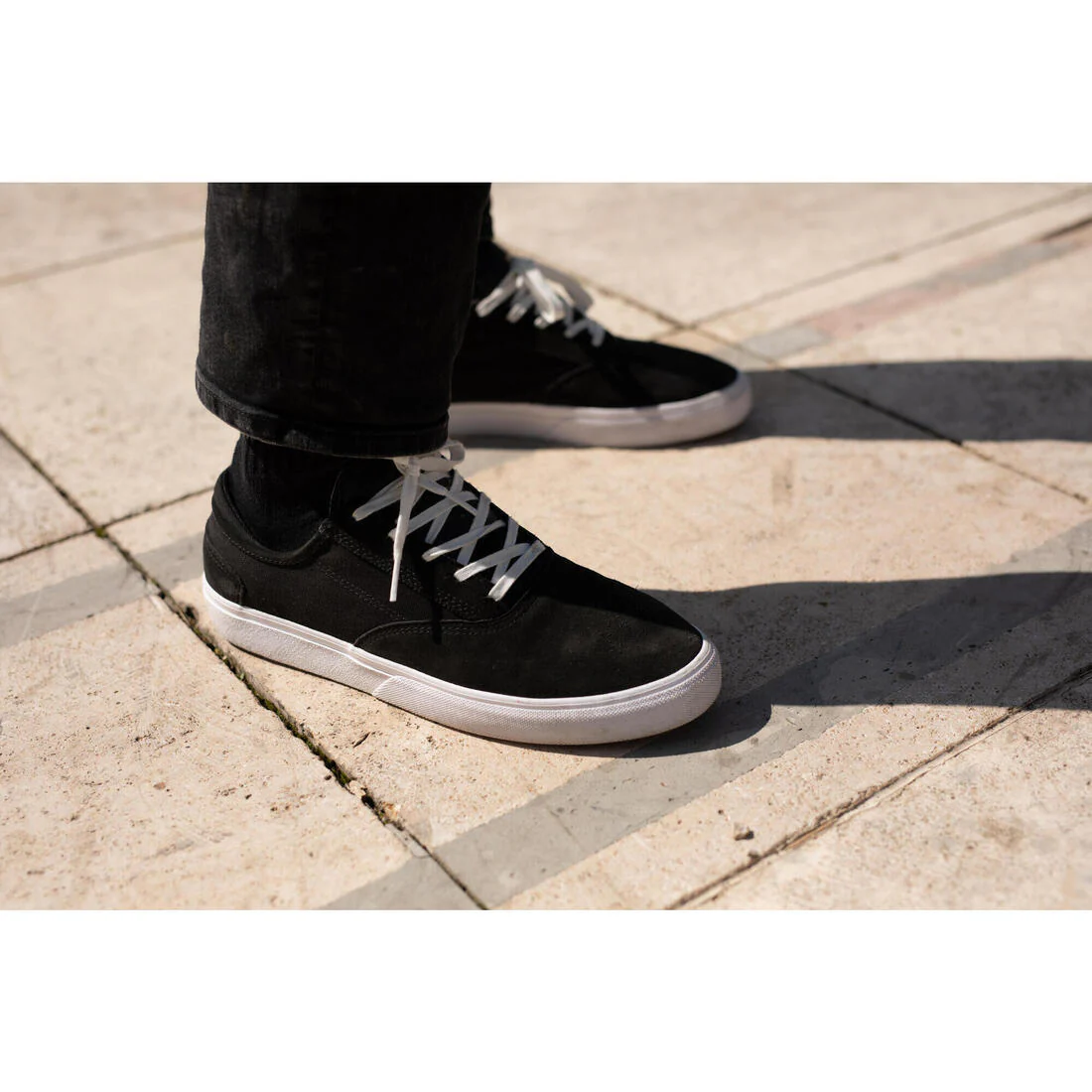 ZAPATILLAS DE SKATE VULCANIZADAS NEGRO/BLANCO VULCA500 - Image 93