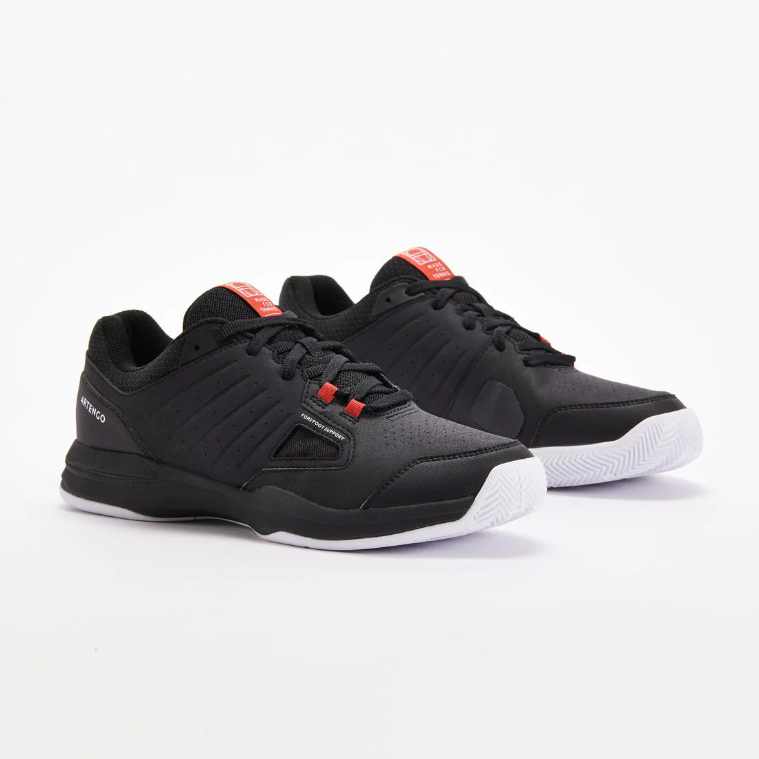 ZAPATILLAS DE TENIS HOMBRE ARCILLA TS 500 NEGRO ROJO LADRILLO - Image 3
