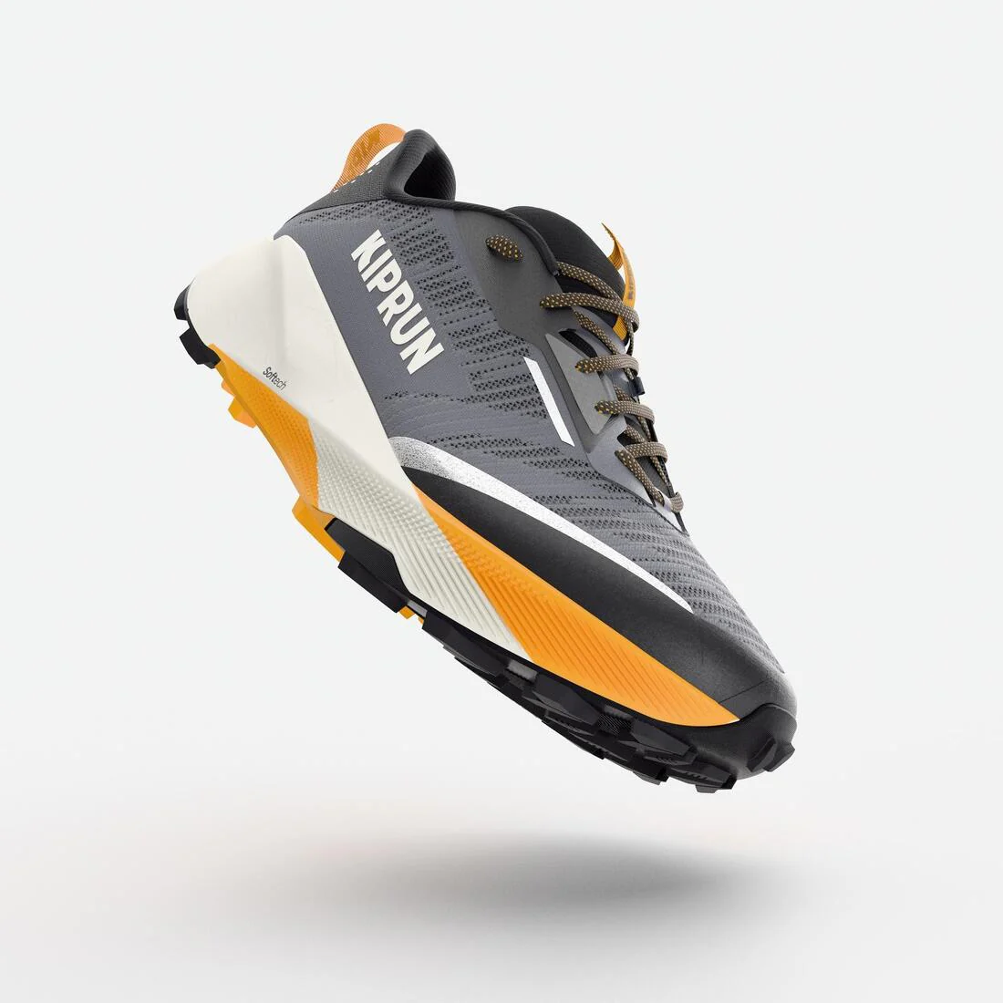 Zapatillas de trail running hombre, Kiprun Kipsummit gris naranja - Image 2