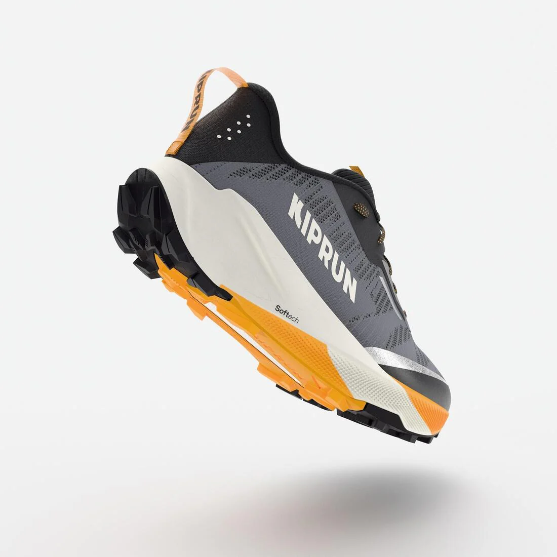 Zapatillas de trail running hombre, Kiprun Kipsummit gris naranja - Image 3