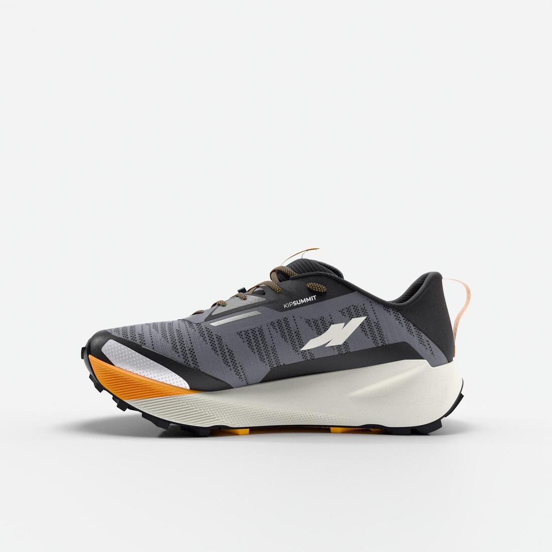 Zapatillas de trail running hombre, Kiprun Kipsummit gris naranja - Image 4