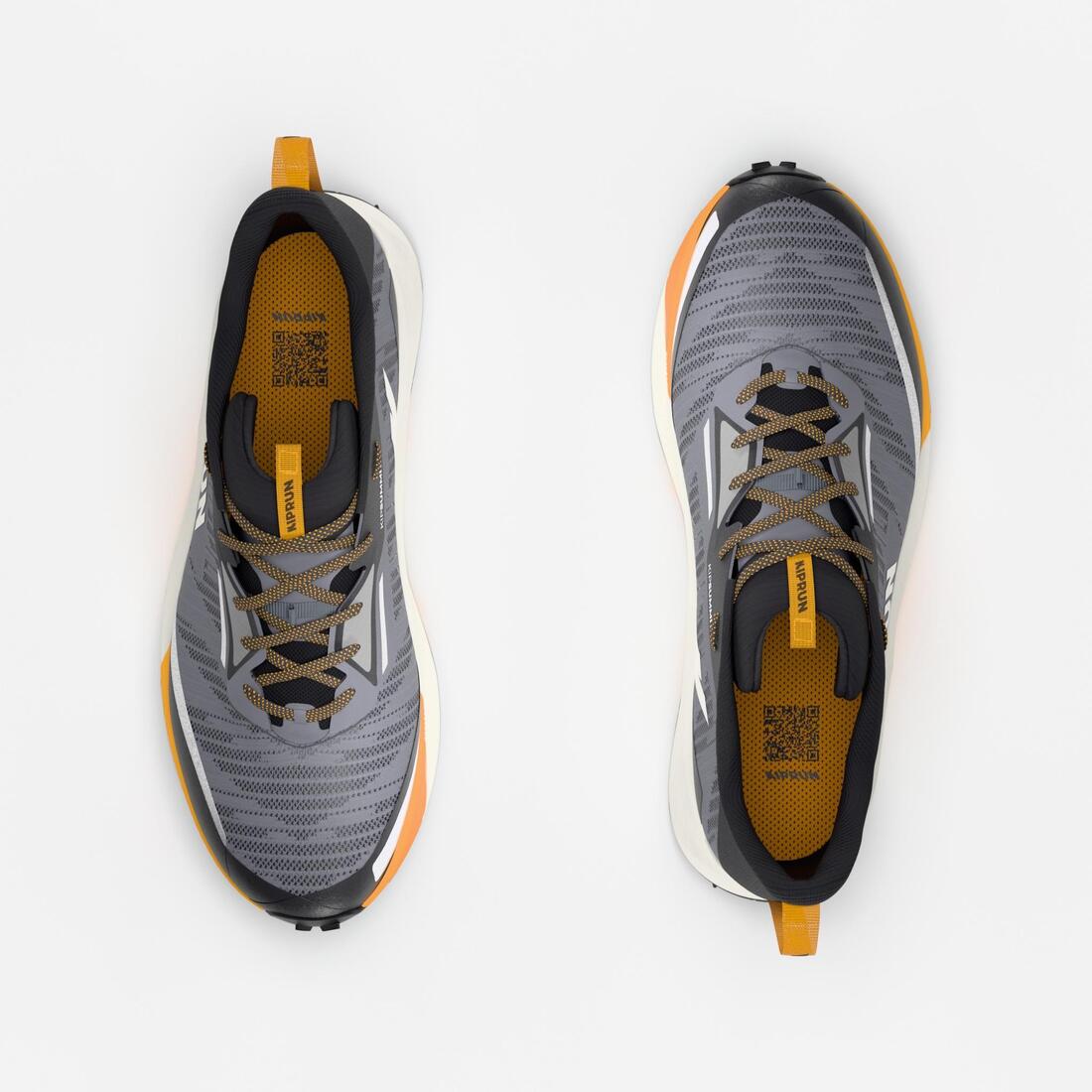 Zapatillas de trail running hombre, Kiprun Kipsummit gris naranja - Image 8