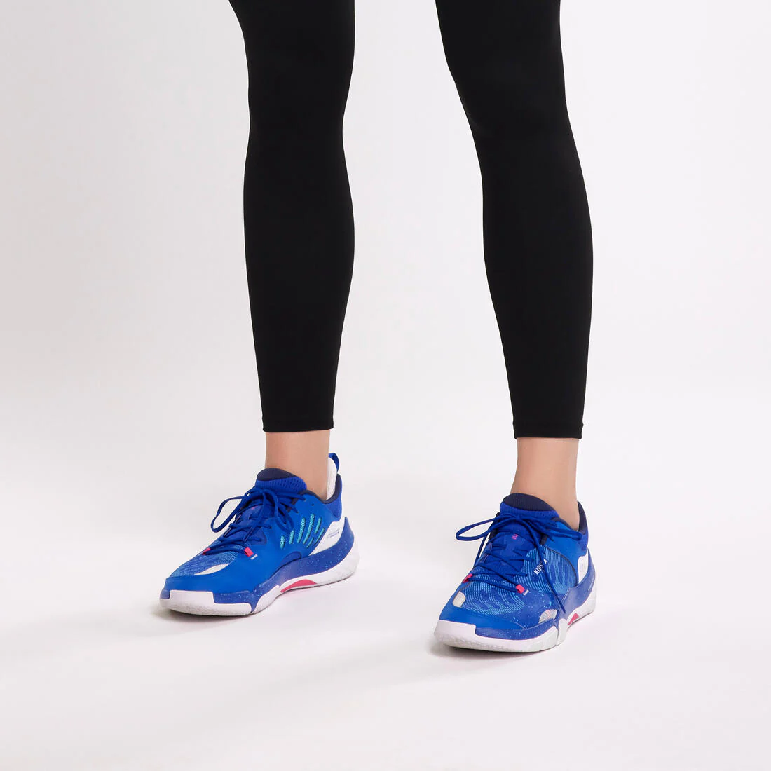ZAPATILLAS DE VÓLEIBOL ADULTO CUSHION BAJAS AZUL - Image 6