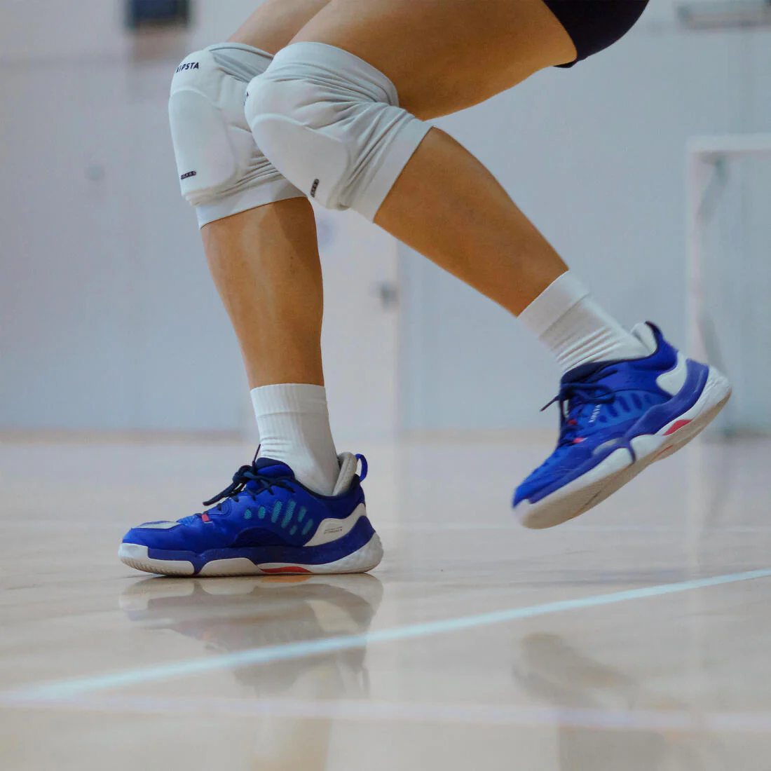 ZAPATILLAS DE VÓLEIBOL ADULTO CUSHION BAJAS AZUL - Image 9