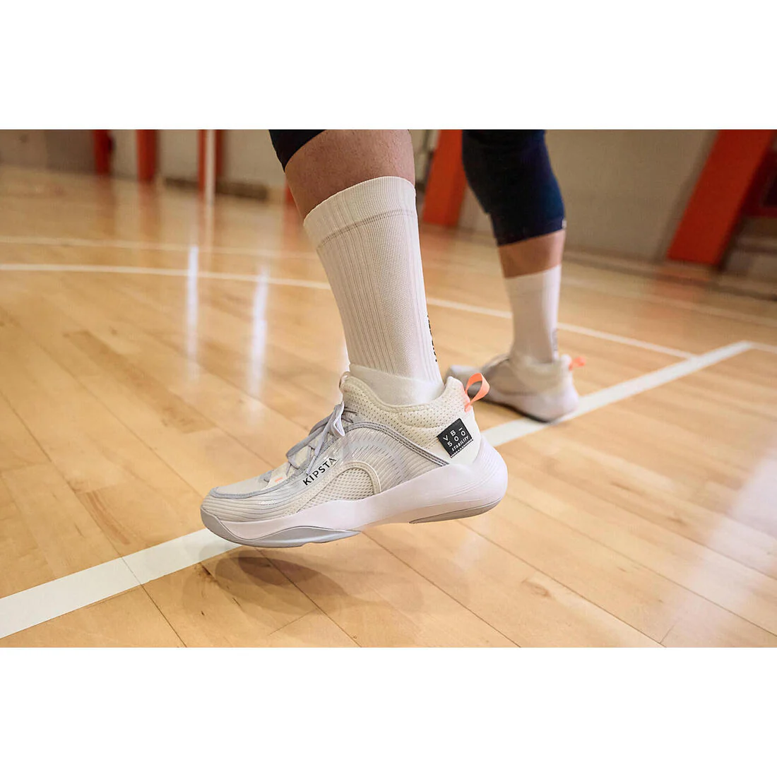 ZAPATILLAS DE VÓLEIBOL STABILITY 500 BLANCO - Image 4