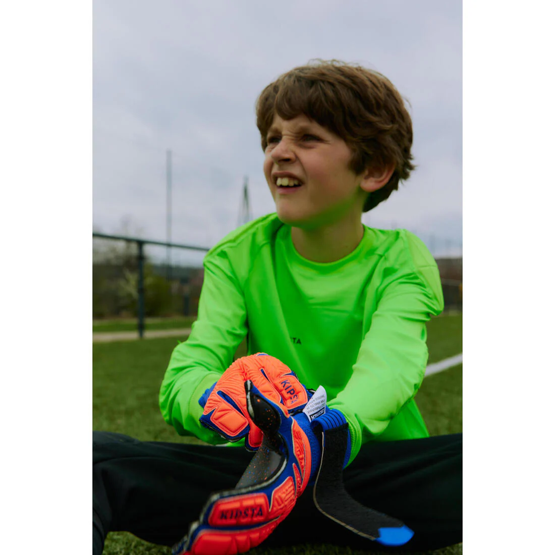 ZAPATILLAS FÚTBOL NIÑOS 100 FG NEGRO AMARILLO - Image 13