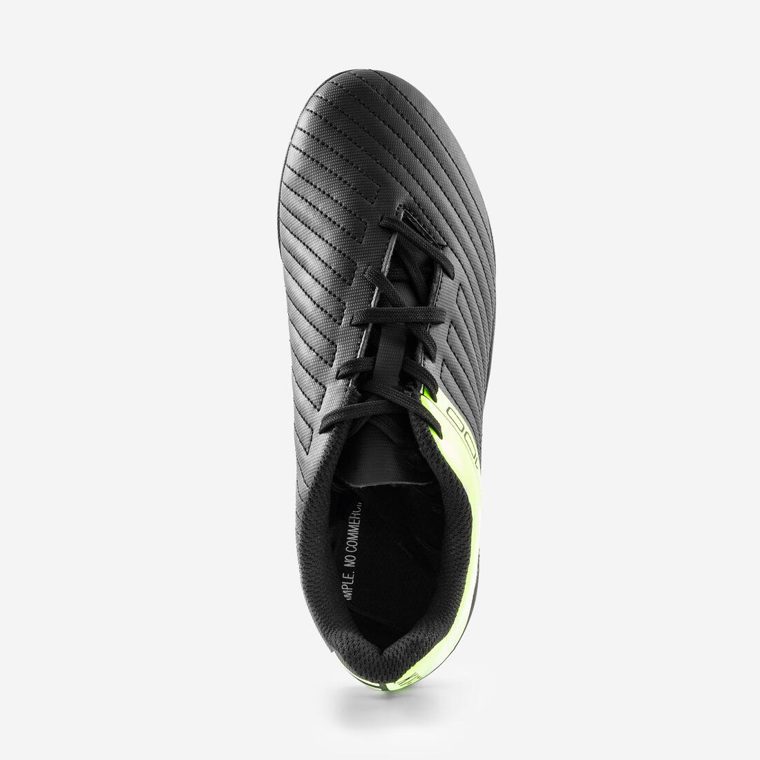 ZAPATILLAS FÚTBOL NIÑOS 100 FG NEGRO AMARILLO - Image 6